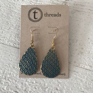 Threads Worldwide MERMAID EARRINGS Fair Trade